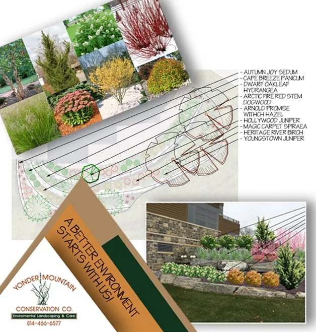 Professional residential landscaping for outdoor upgrades in Bellefonte, PA by Yonder Mountain Conservation