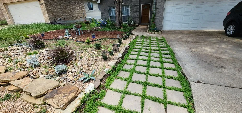 Local garden landscaping in San Antonio, TX by Yordelis Creations