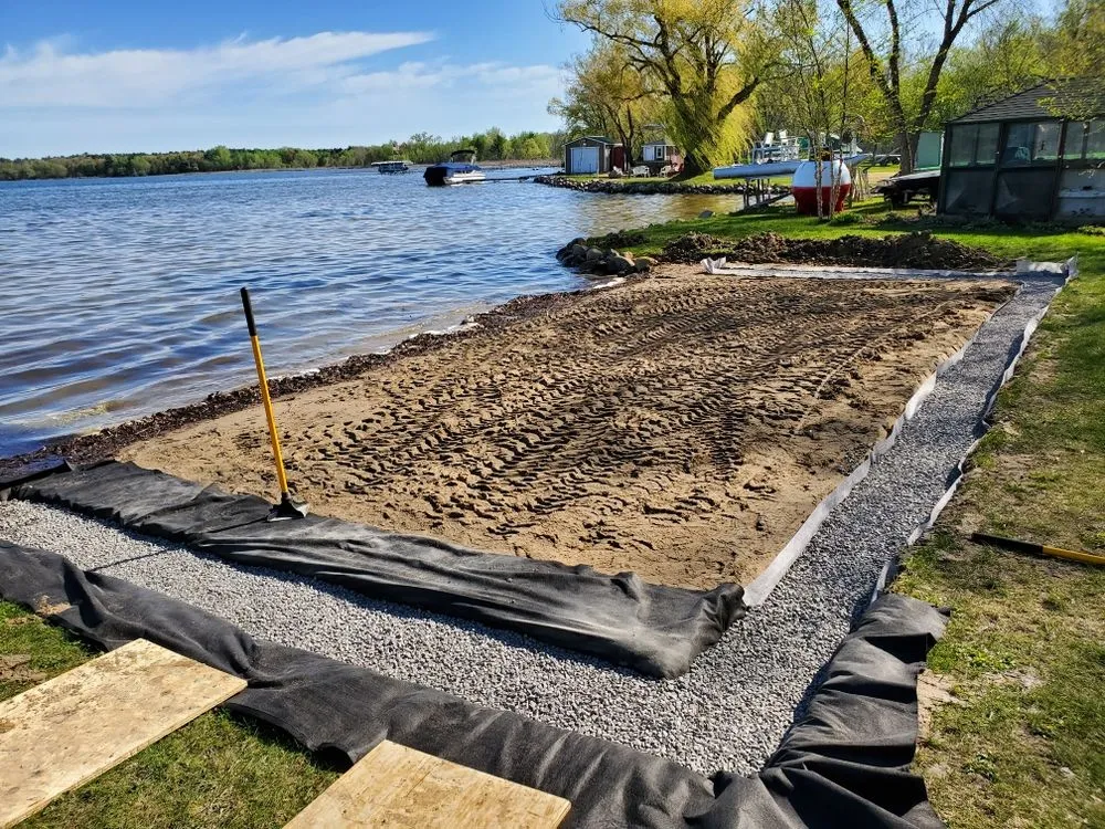 Expert yard cleanup service for outdoor upgrades in East Bethel, MN by York Landscaping & Tree Service