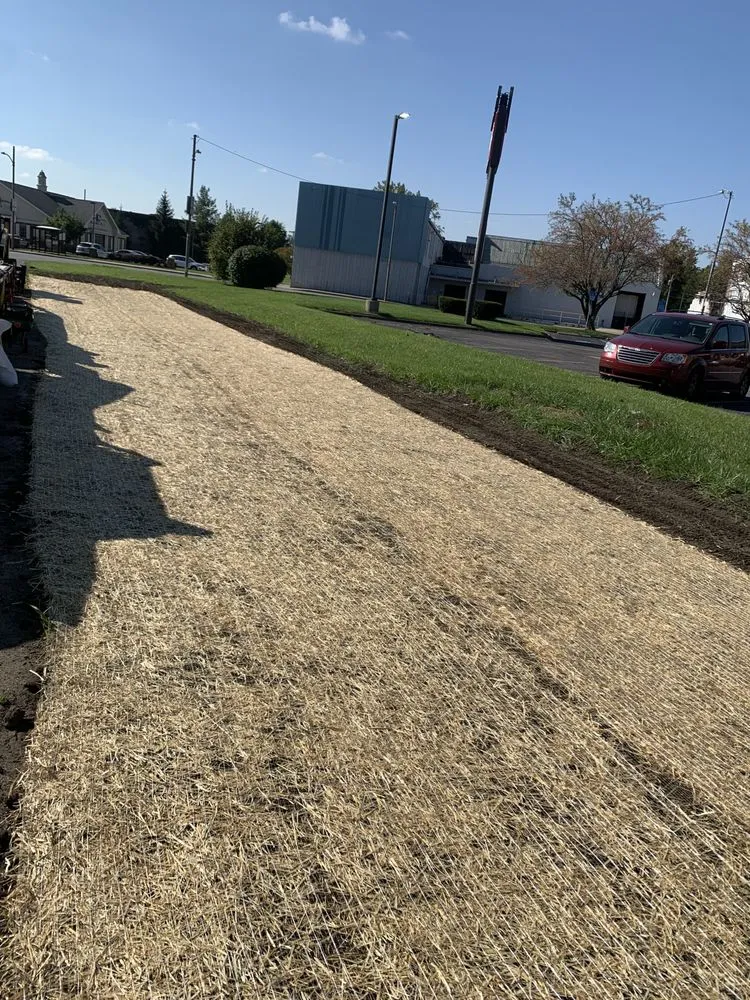 Custom landscaping services for residential properties in Whitehouse, OH by Yost Site Services