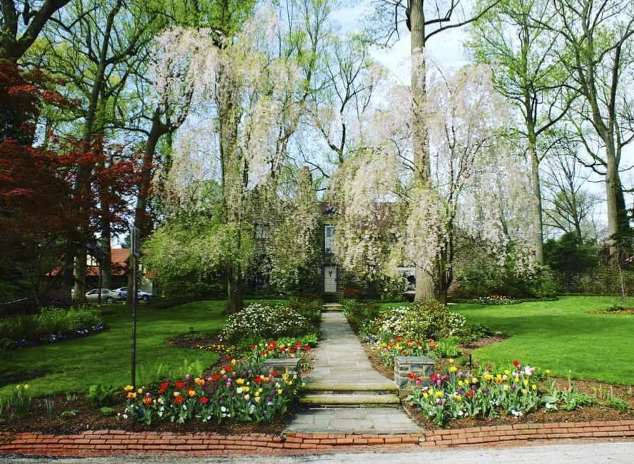 Custom landscape design in Newtown Square, PA by You Buy We Plant