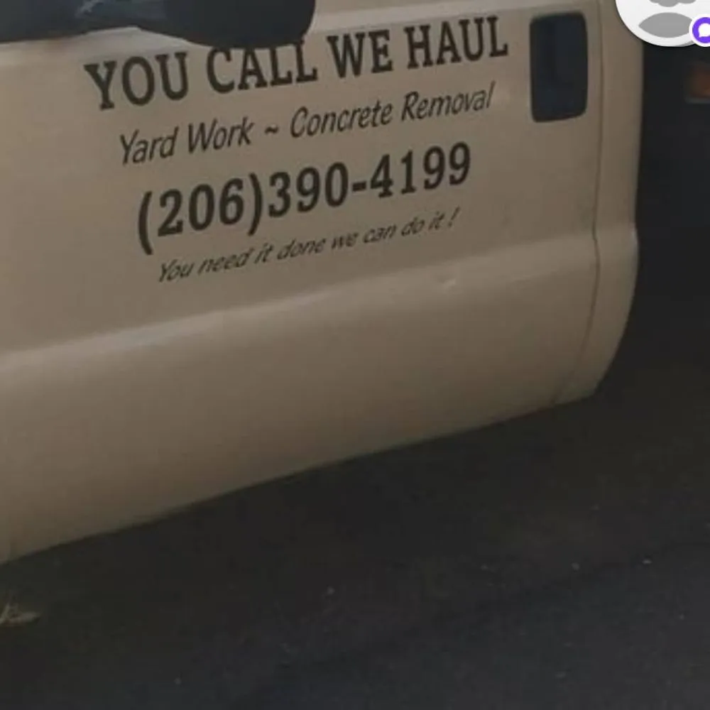 Local yard cleanup service for outdoor upgrades across Seattle, WA - You Call We Haul