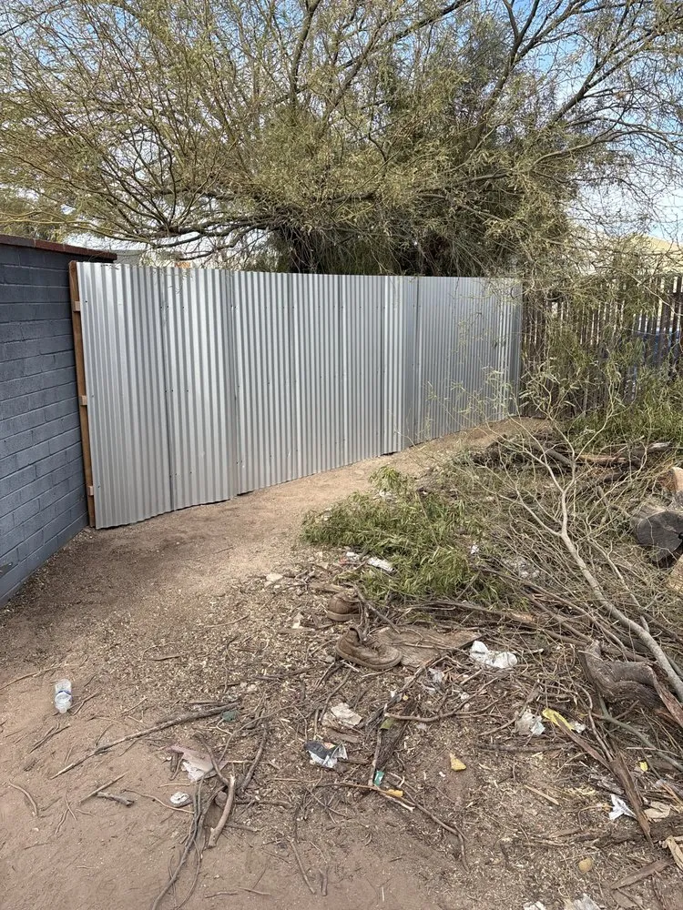 Custom landscape installation in Tucson, AZ by You Got Benched