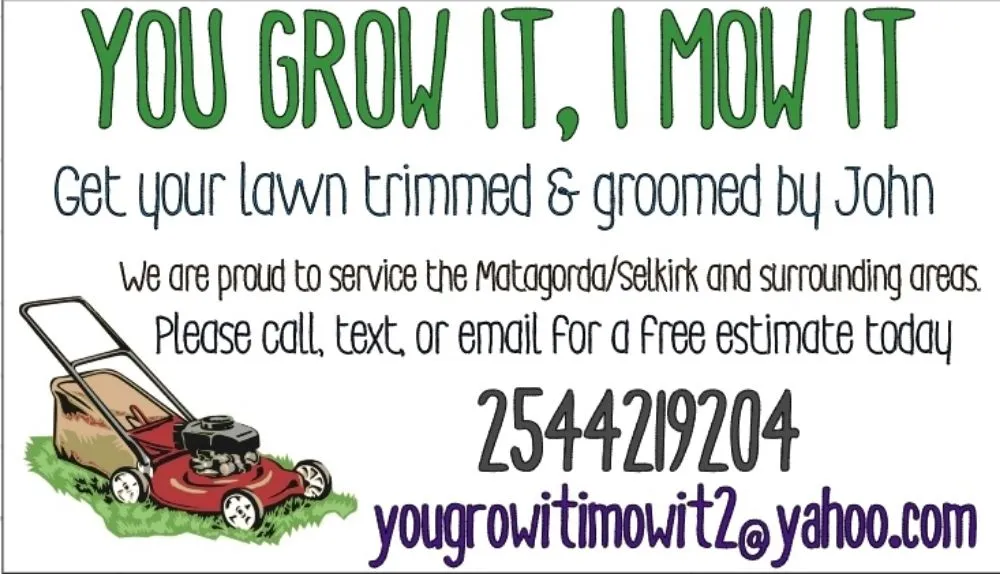 Custom residential landscaping for year-round maintenance across Bay City, TX - You Grow It I Mow It