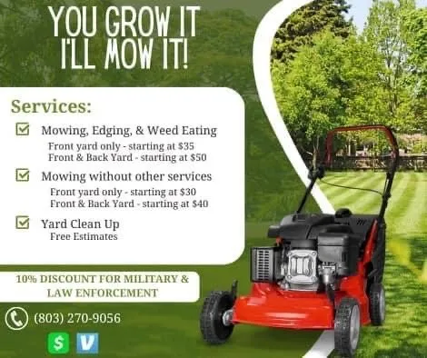 Expert outdoor landscaping near you across Graniteville, SC - You Grow It, I’ll Mow It
