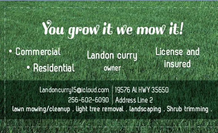 Top-rated lawn care service experts serving Moulton, AL - You grow it we mow it