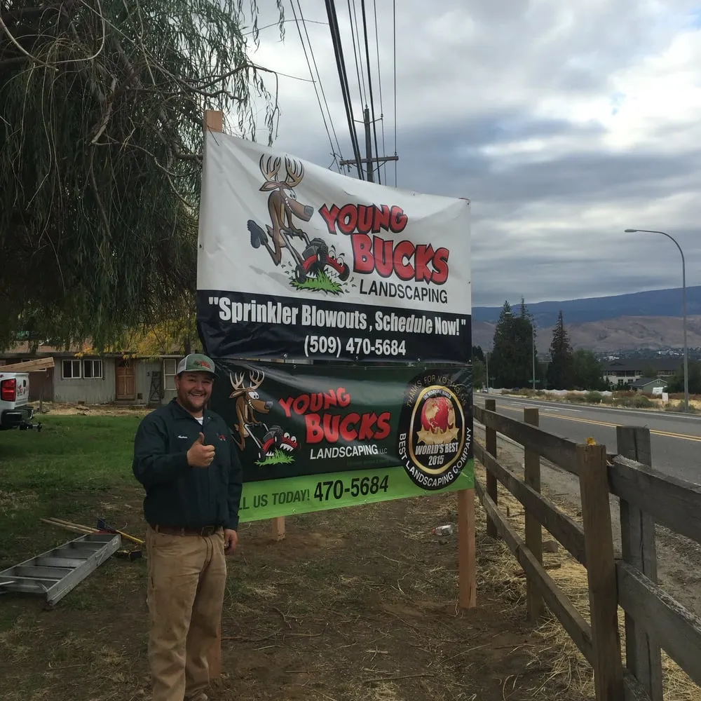 Local garden landscaping near you in Wenatchee, WA by Young Bucks Landscaping & Tree Service