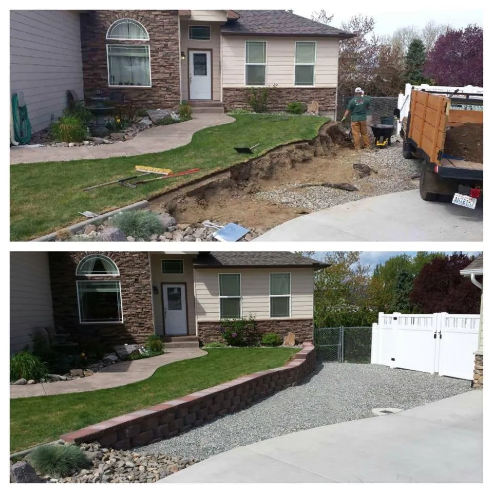Professional landscape design for beautiful yards across Wenatchee, WA - Young Bucks Landscaping & Tree Service