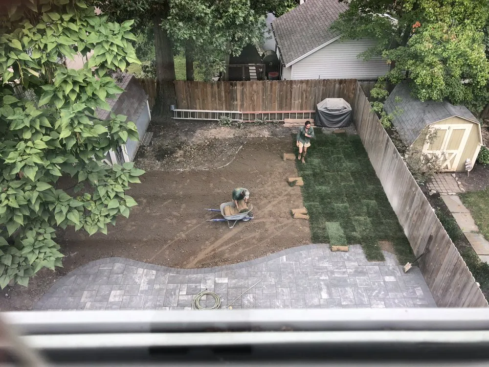 Custom landscape installation for residential properties across Cincinnati, OH - Young Entrepreneur Landscaping