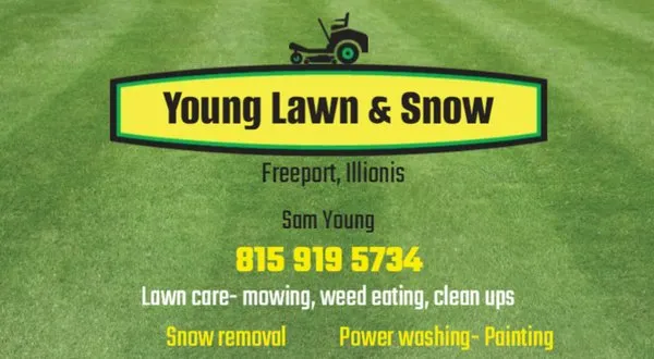 Young Lawn & Snow Logo