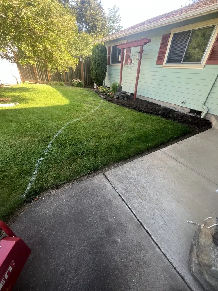 Reliable lawn care service with custom design in Springfield, OR by YoungBucks Landscaping