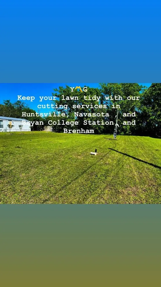 Affordable yard cleanup service with custom design across Huntsville, TX - Youngins Mowing Grass
