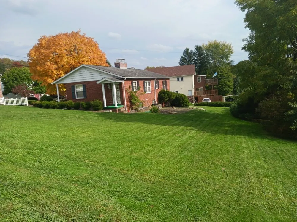 Local landscape installation with custom design in Morgantown, WV by Young's Everything Complete