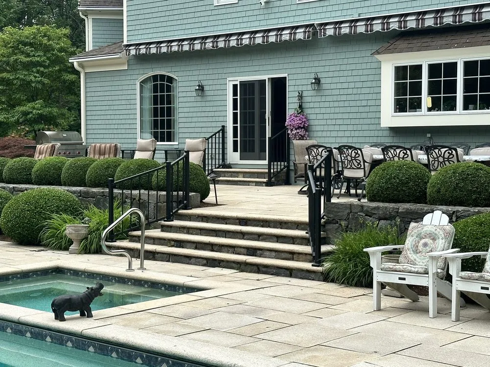 Expert landscape design with custom design in Ridgefield, CT by Young's Fencing