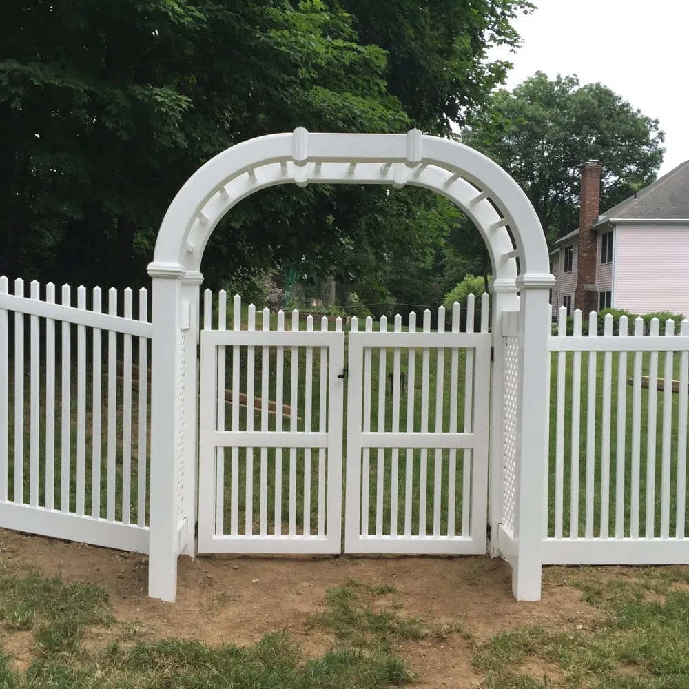 Expert lawn mowing service with custom design in Ridgefield, CT by Young's Fencing