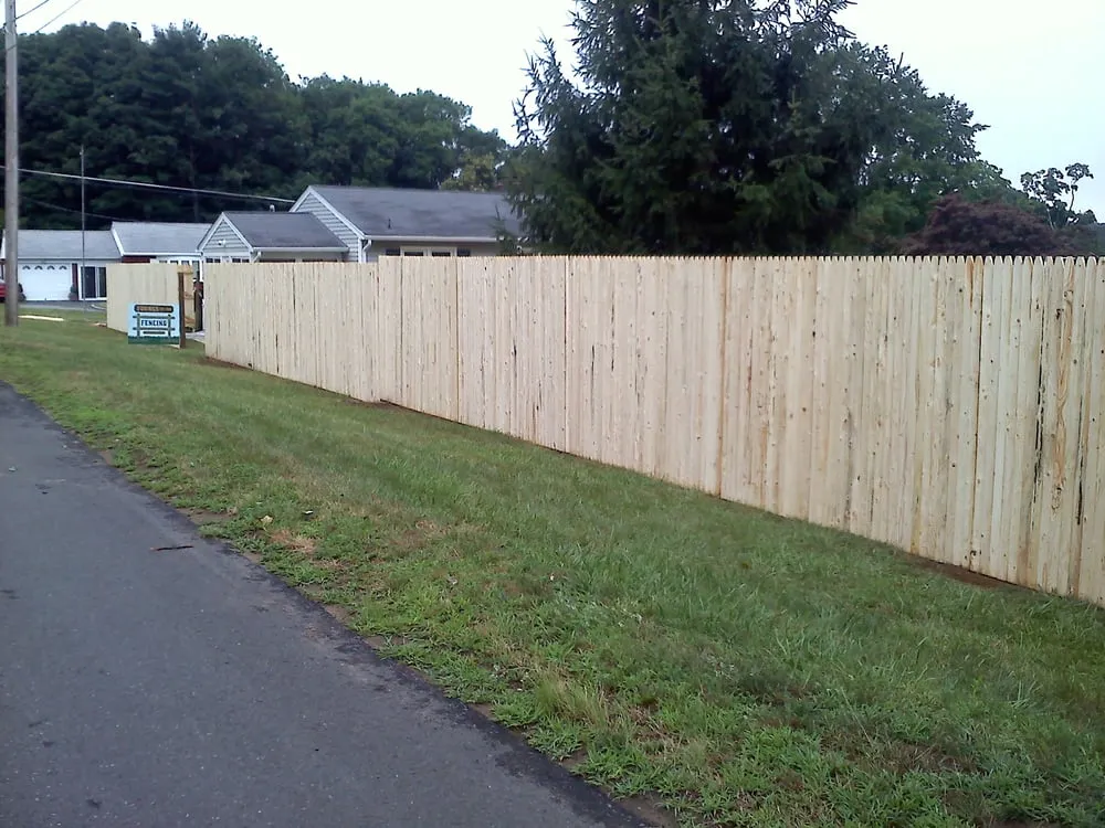 Reliable yard cleanup service in Ridgefield, CT by Young's Fencing