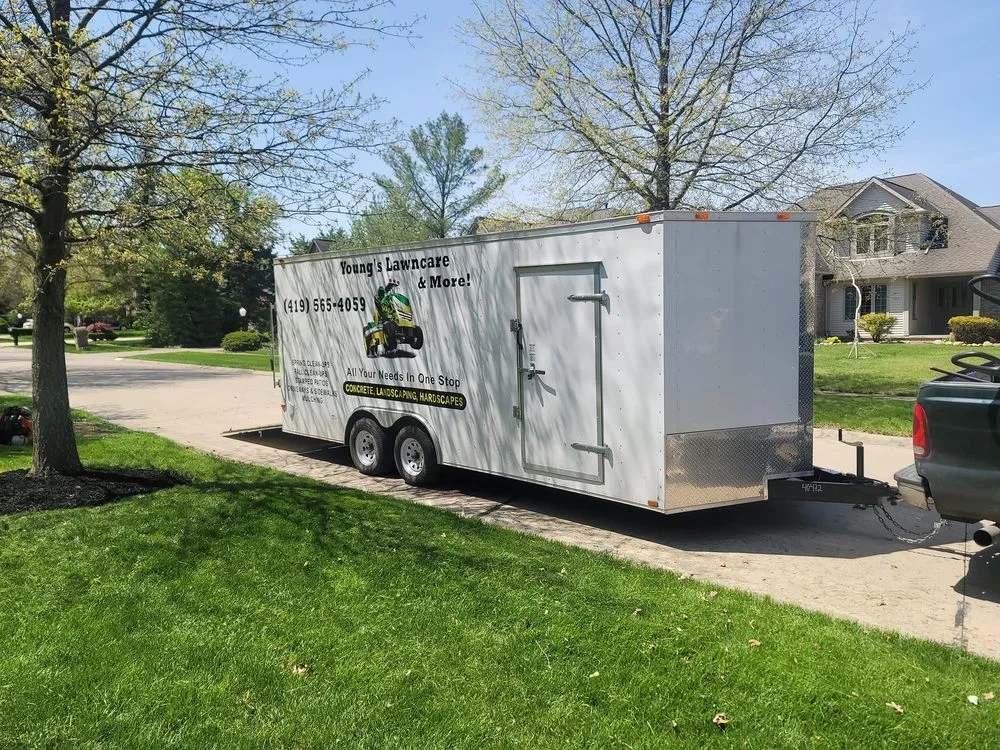 Expert lawn mowing service for residential properties across Wellington, OH - Young's Lawncare and More