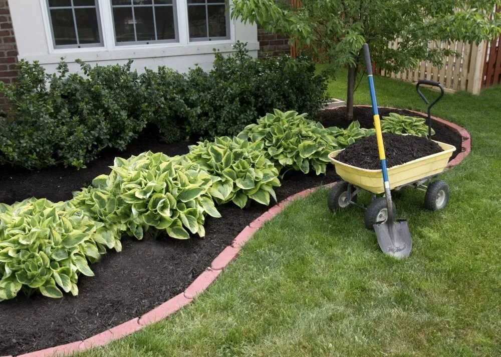Local garden landscaping for residential properties in Wellington, OH by Young's Lawncare and More