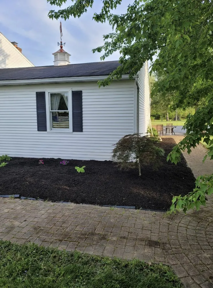 Professional residential landscaping in Wellington, OH by Young's Lawncare and More