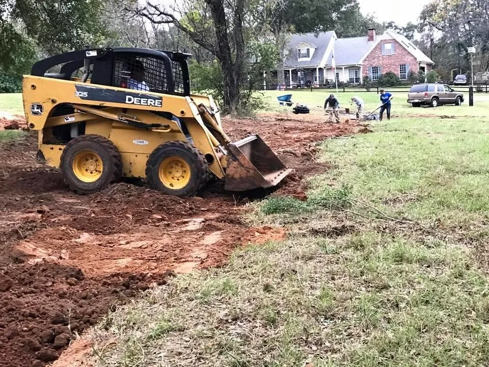 Trusted landscape installation with custom design in Texarkana, TX by Young's Outdoor Solutions