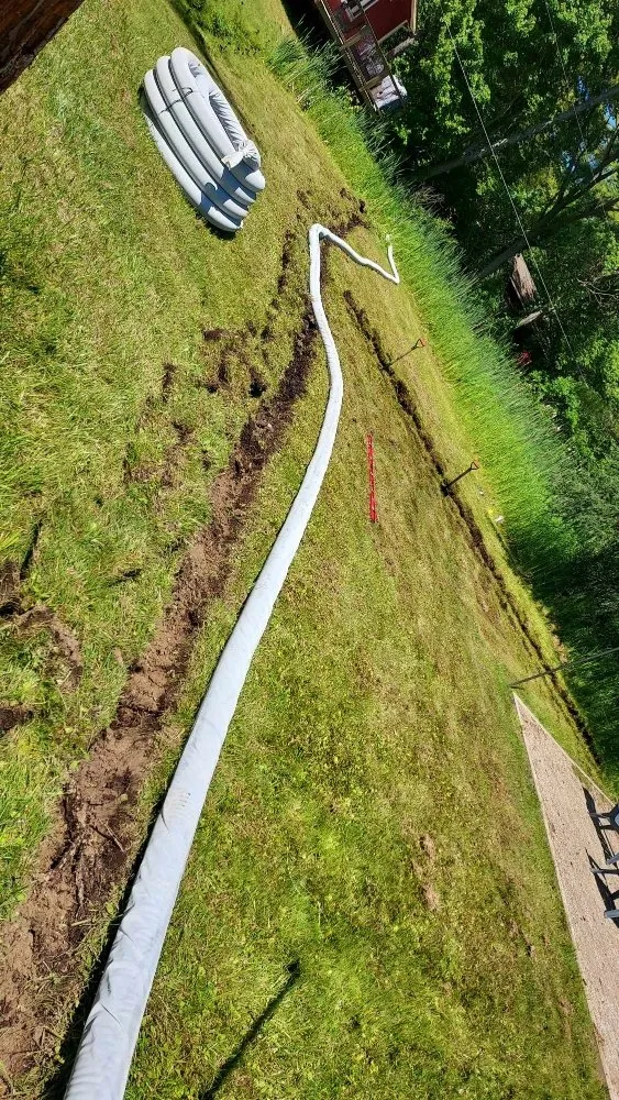 Trusted yard cleanup service for homes in Stanton, MI by Young's OutDoors Needs