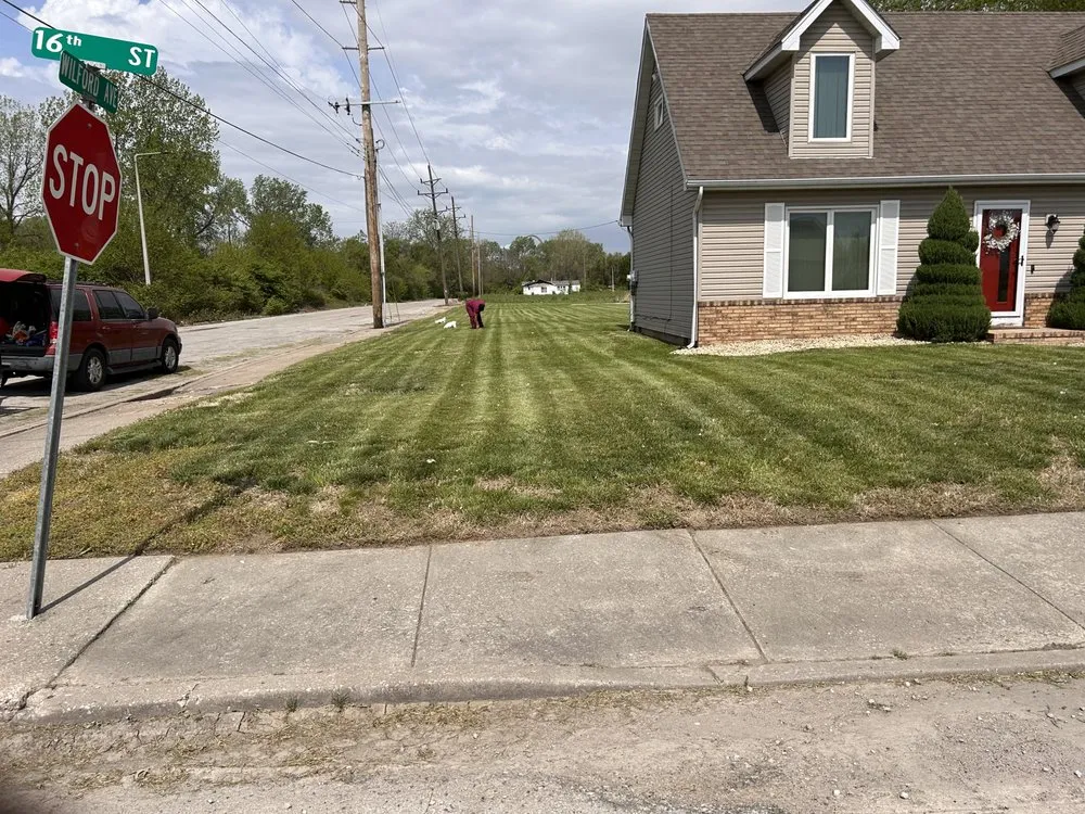 Professional garden landscaping for outdoor upgrades across Centreville, IL - Young’s Precision Lawn Landscaping