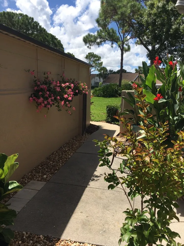 Custom landscape installation in Sarasota, FL - Younkman's Bamboo Gardens