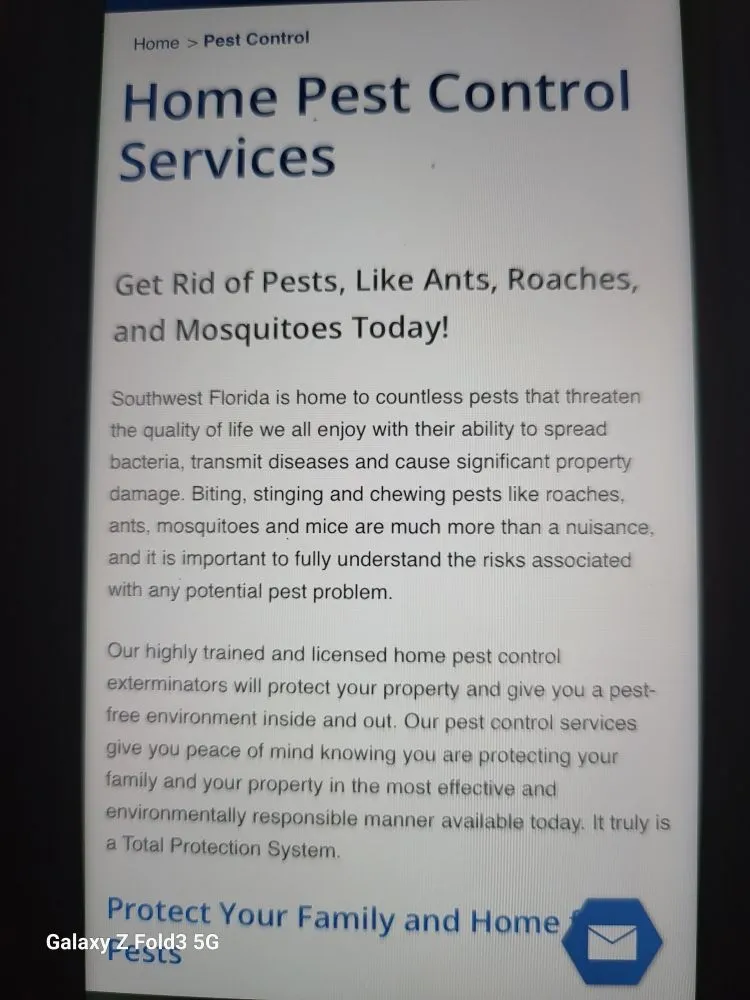 Local landscaping services in New Port Richey, FL - Your Bug Guy