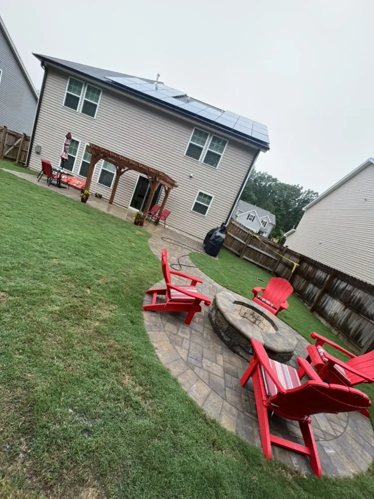 Custom landscape installation near you in Lenoir, NC by Your Dream Landscaping