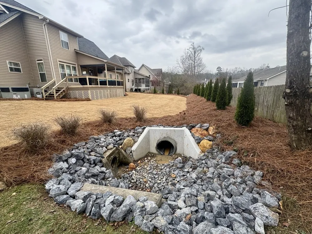 Custom outdoor landscaping for year-round maintenance in Tunnel Hill, GA by Your Home Outdoor