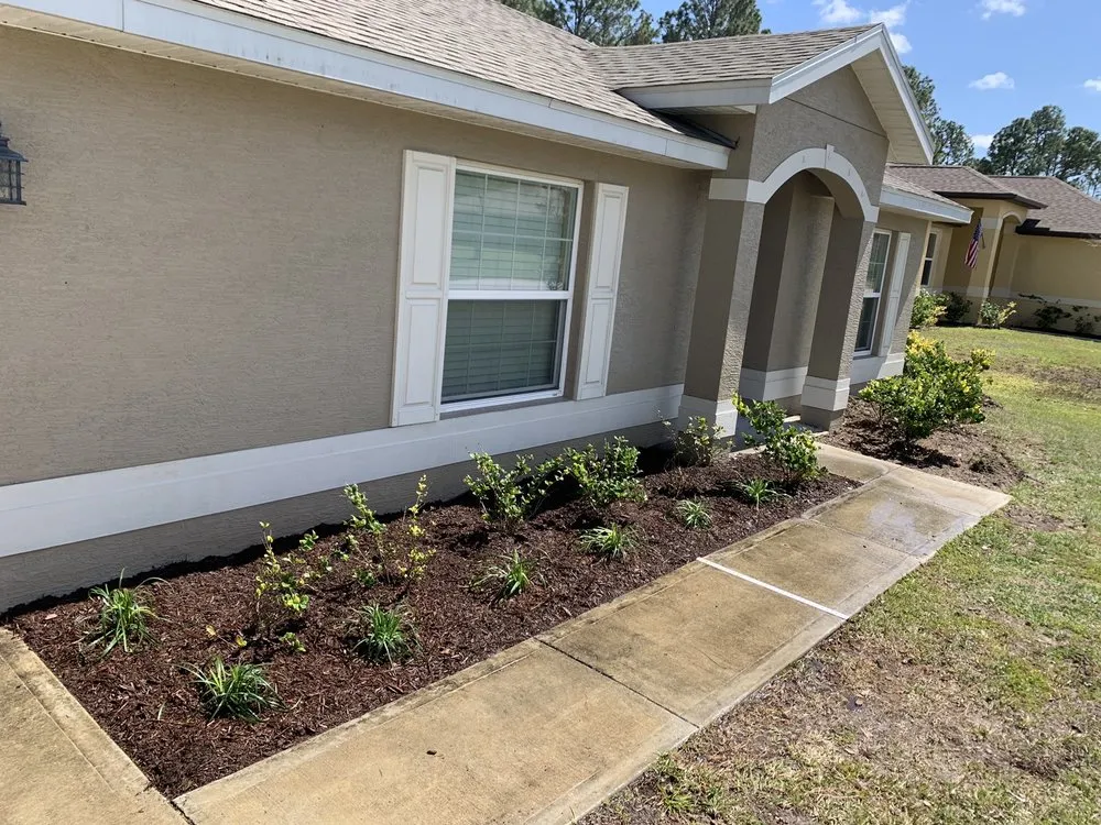 Custom yard cleanup service with custom design across Palm Coast, FL - Your Landscaping Team