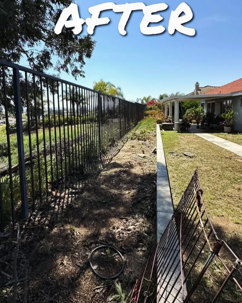 Custom landscape installation in Menifee, CA - Your Lawn Girl