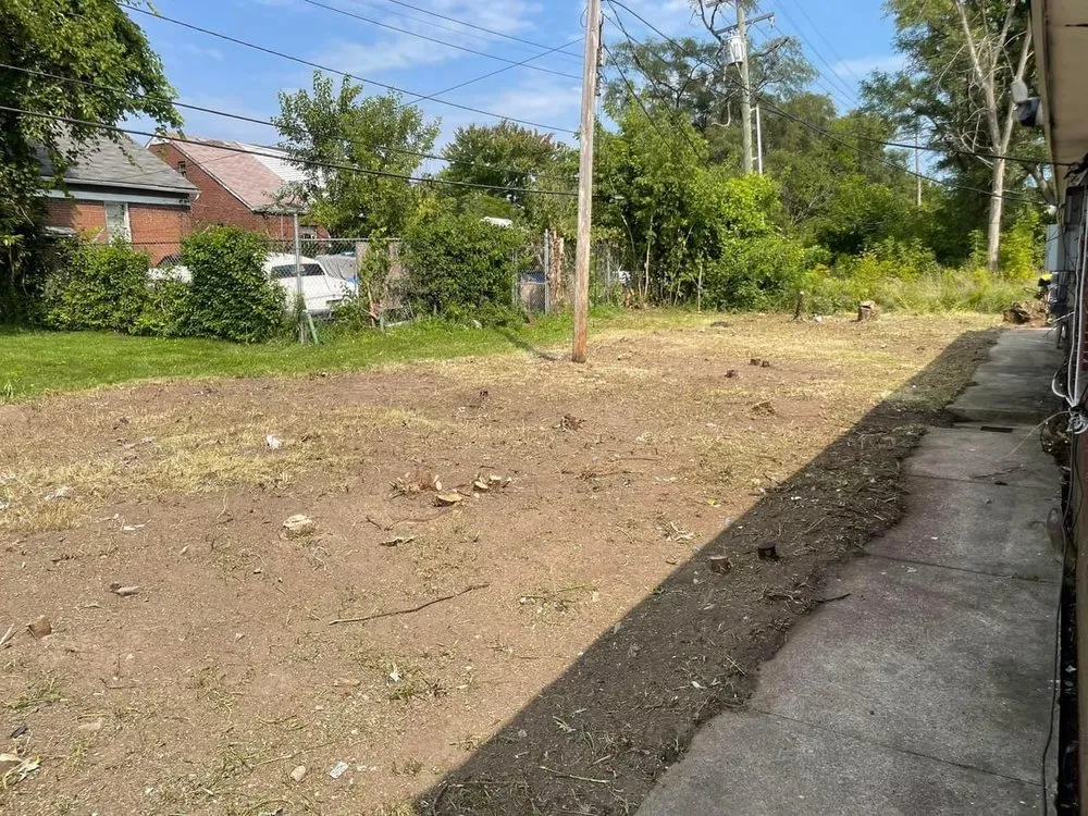 Custom garden landscaping in Detroit, MI by Your Lawn My Lawn Landscaping