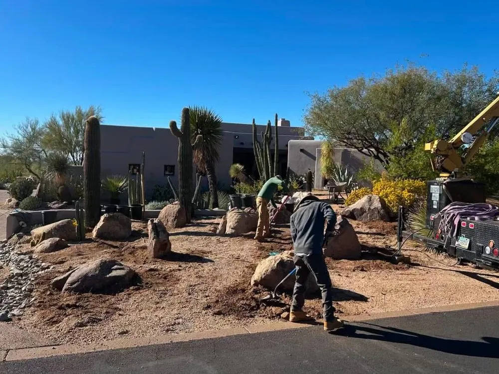 Affordable outdoor landscaping for residential properties in Phoenix, AZ by Your Personal Gardener