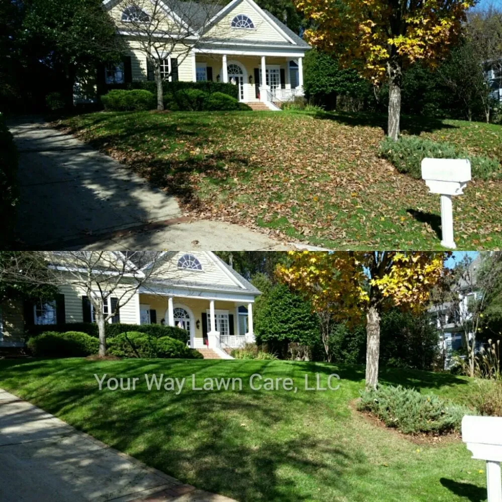 Custom residential landscaping in Raleigh, NC by Your Way Lawn Care
