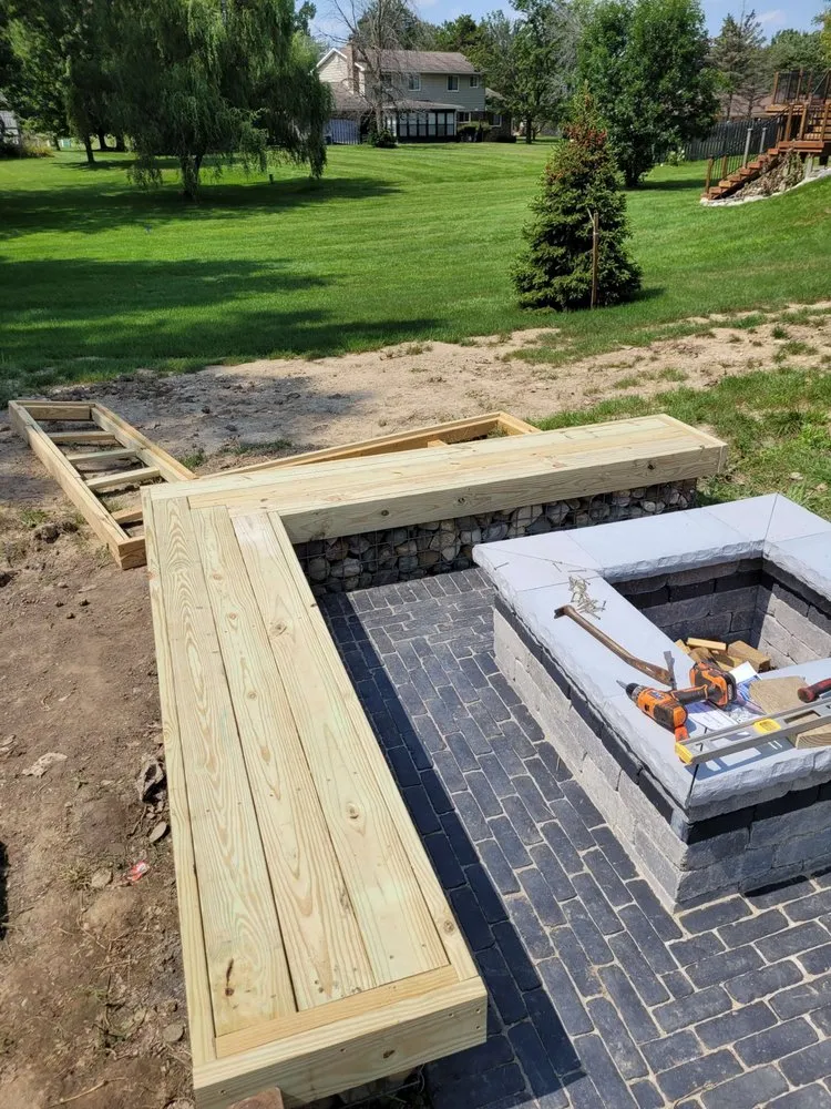 Trusted garden landscaping in Milford, MI by Your Way Property Services