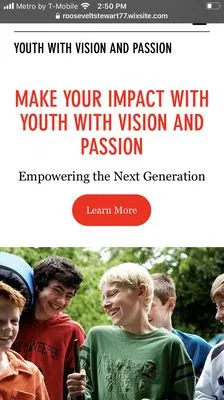 Youth With Vision And Passion Non-Profit Logo