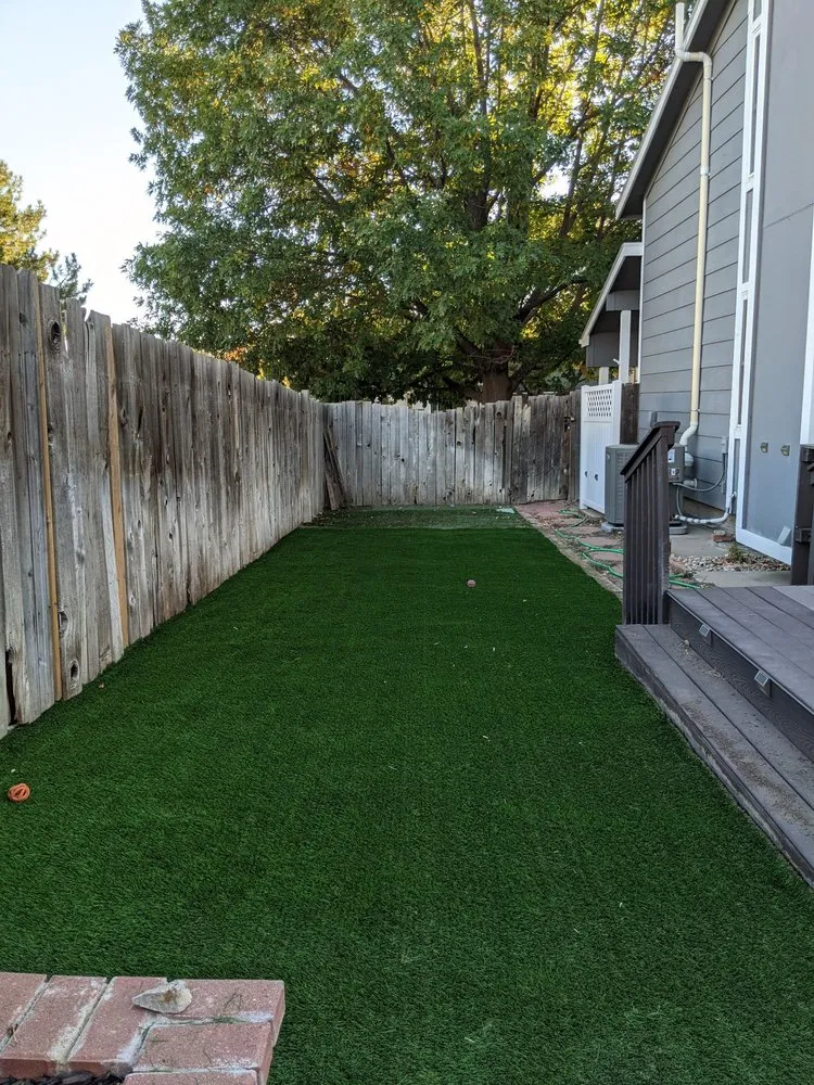 Trusted lawn mowing service with custom design in Denver, CO by YPMI services
