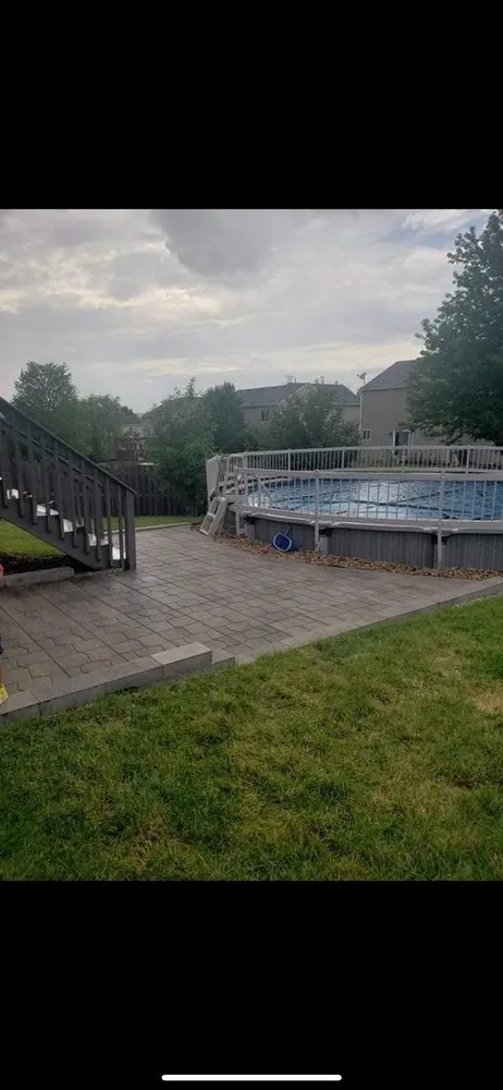 Affordable lawn mowing service with custom design in Romeoville, IL by Y&R Landscaping