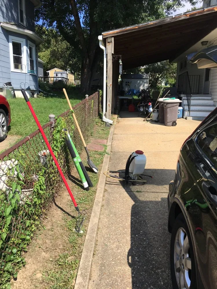 Professional yard cleanup service for outdoor upgrades in Baltimore, MD by YRC landscaping