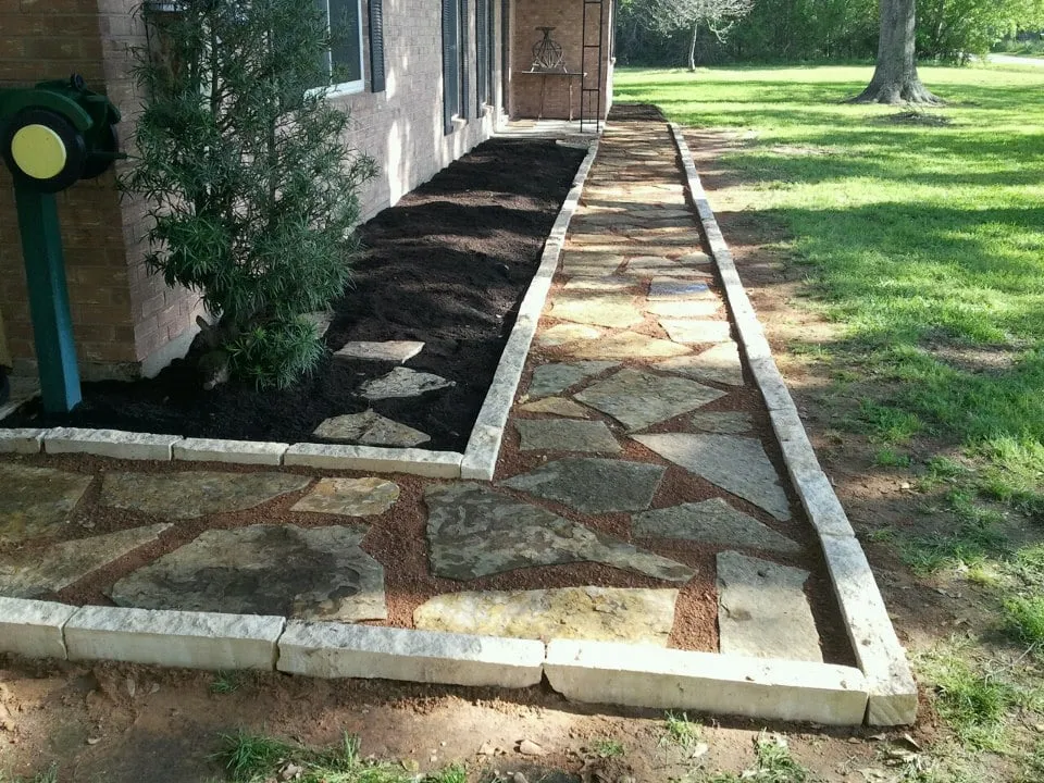 Custom outdoor landscaping in Waller, TX - YSG Landscaping