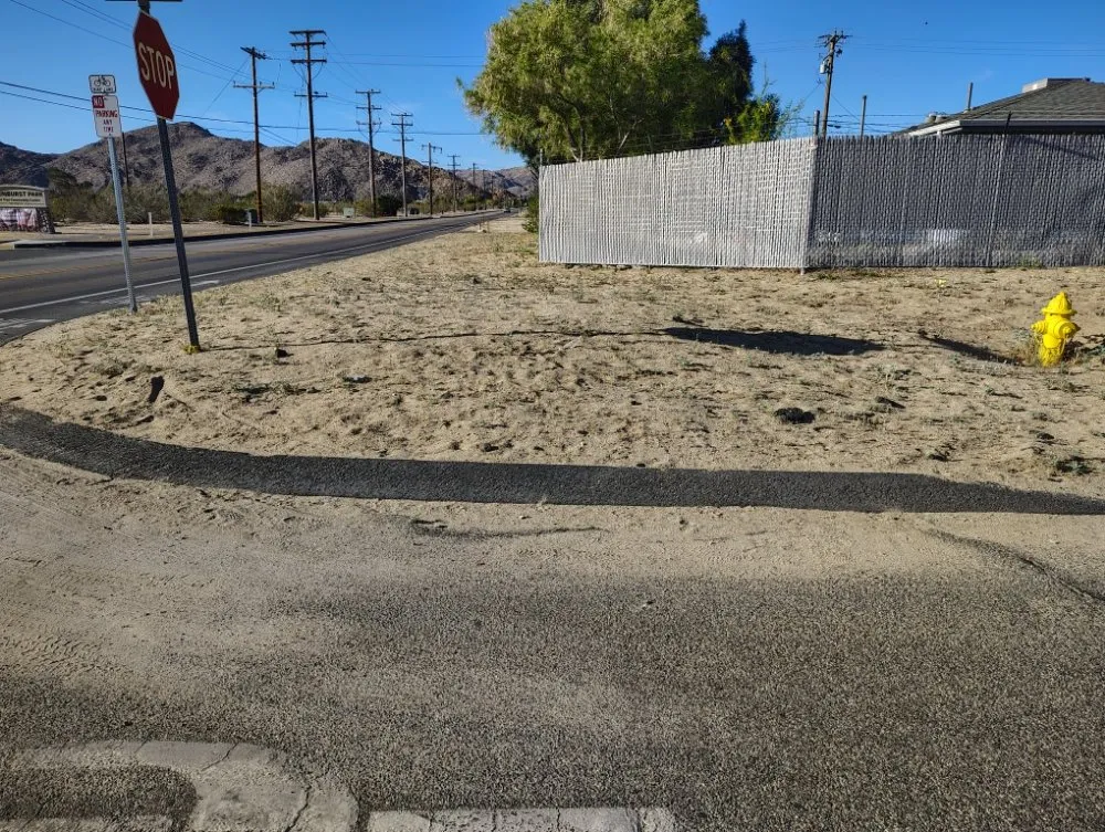 Professional landscape installation in Joshua Tree, CA by Yucca Landscaping