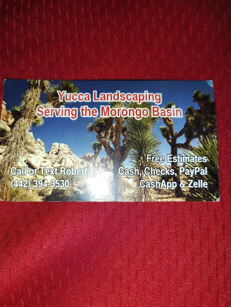 Trusted lawn care service experts serving Joshua Tree, CA - Yucca Landscaping