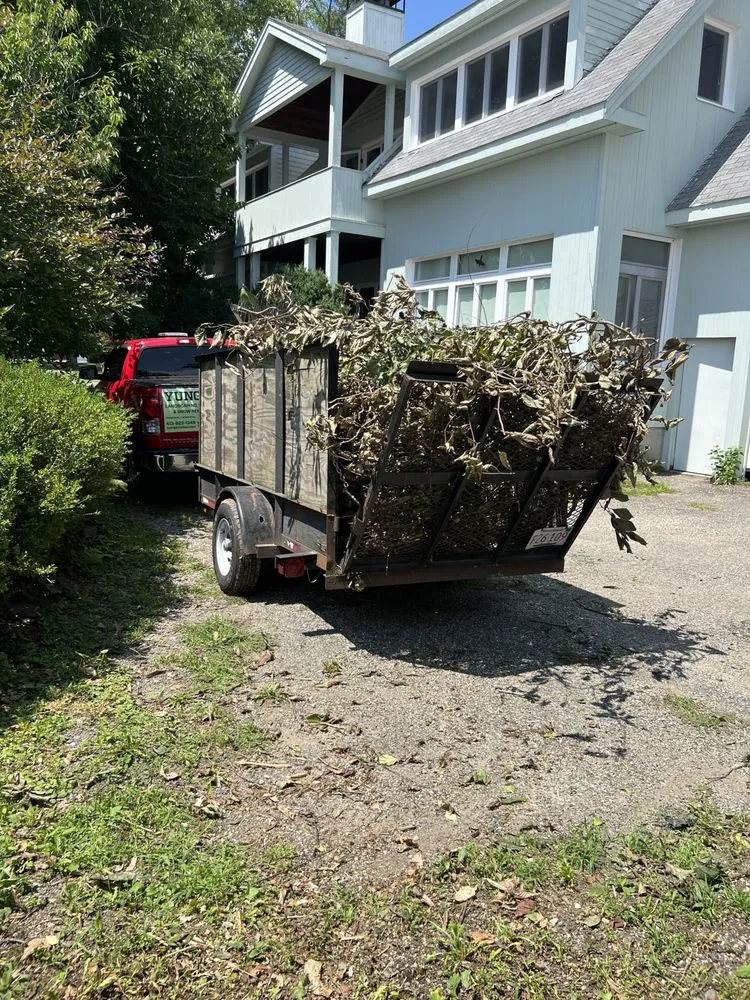 Custom lawn care service in Northampton, MA by Yunga's landscape