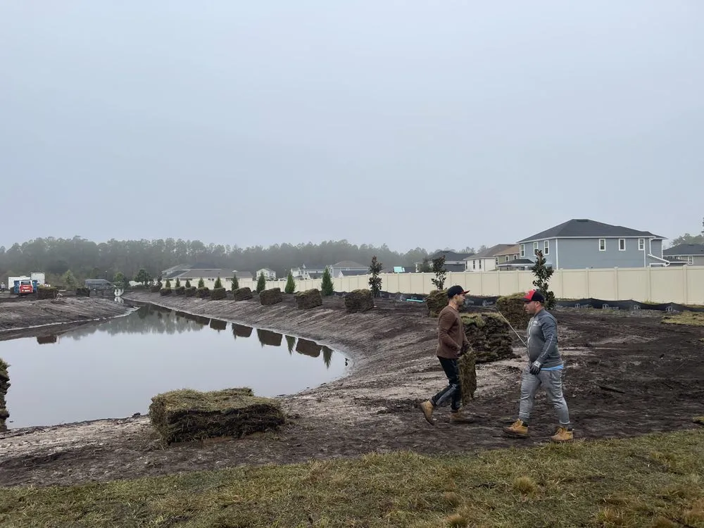 Trusted garden landscaping for homes in Jacksonville, FL by YY Sod&mulchs
