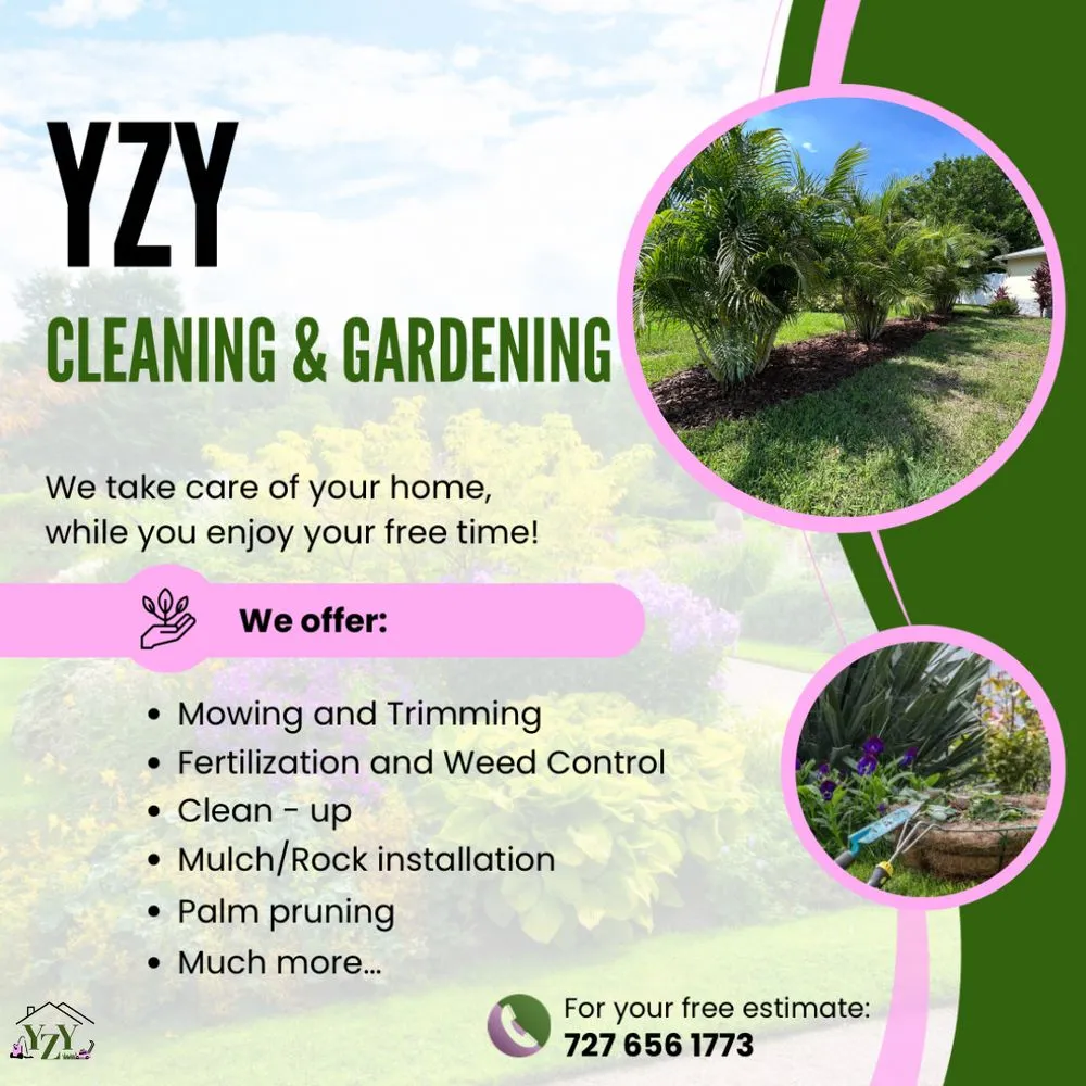 Top-rated landscape design in Largo, FL - YZY Cleaning & Gardening