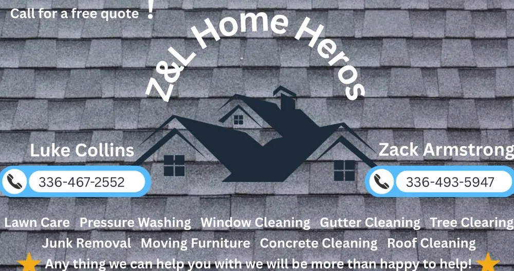 Expert yard maintenance for outdoor upgrades across Hamptonville, NC - Z & L Home Heros