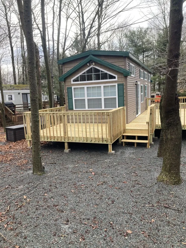 Expert landscape design in Covington Township, PA by Z and Z construction