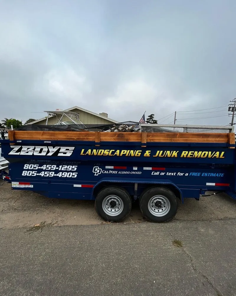 Custom landscape design in Grover Beach, CA - Z Boys Landscaping and Junk Removal