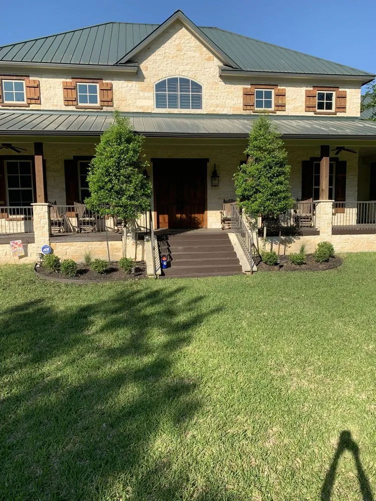 Affordable landscaping services with custom design in Woodville, TX by Zac Attack lawn service